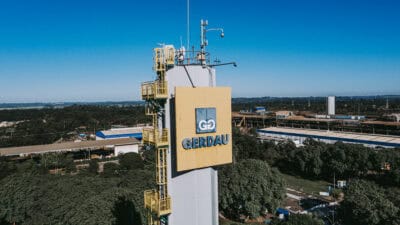 Fotografia realizada na Gerdau Riograndense em Sapucaia do Sul/RS.