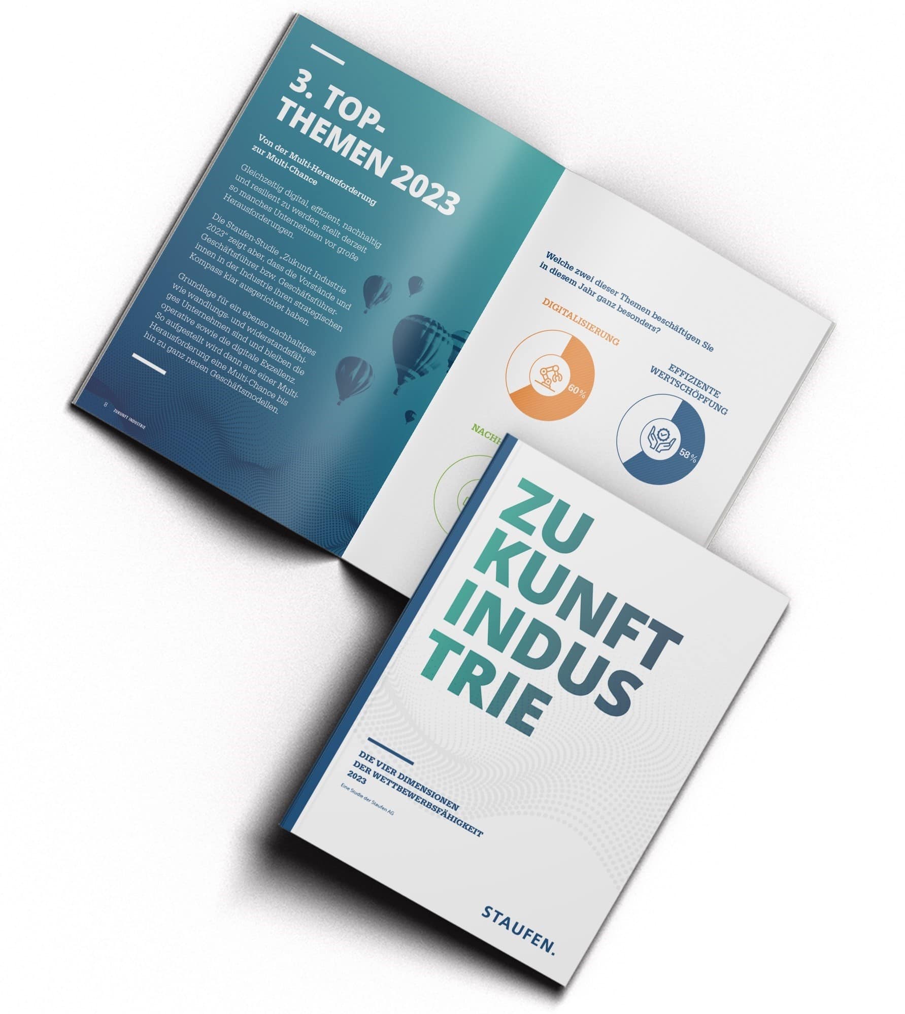 Mockup Studie Zukunft Industrie